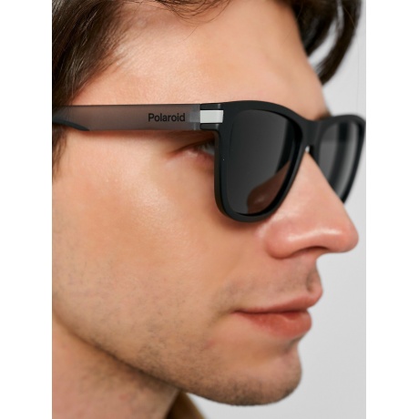 Солнцезащитные очки унисекс Polaroid PLD 2138/S MTBK GREY PLD-205715O6W56M9 - фото 12