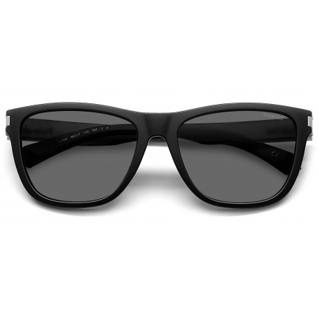 Солнцезащитные очки унисекс Polaroid PLD 2138/S MTBK GREY PLD-205715O6W56M9 - фото 3