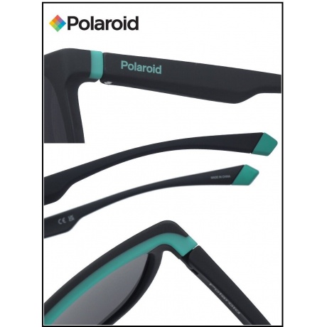 Солнцезащитные очки унисекс Polaroid PLD 2140/S MT BLK GR PLD-2057173OL54M9 - фото 15