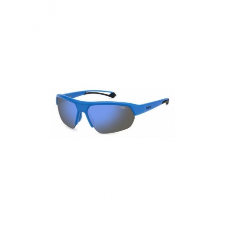 Солнцезащитные очки унисекс Polaroid PLD 7048/S MTT BLUE PLD-205726FLL66QG - фото 1