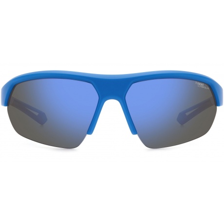 Солнцезащитные очки унисекс Polaroid PLD 7048/S MTT BLUE PLD-205726FLL66QG - фото 2