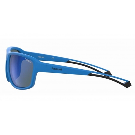 Солнцезащитные очки унисекс Polaroid PLD 7049/S MTT BLUE PLD-205728FLL62QG - фото 4