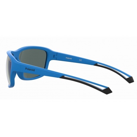 Солнцезащитные очки унисекс Polaroid PLD 7049/S MTT BLUE PLD-205728FLL62QG - фото 5