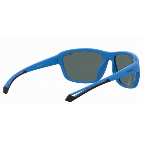 Солнцезащитные очки унисекс Polaroid PLD 7049/S MTT BLUE PLD-205728FLL62QG - фото 7