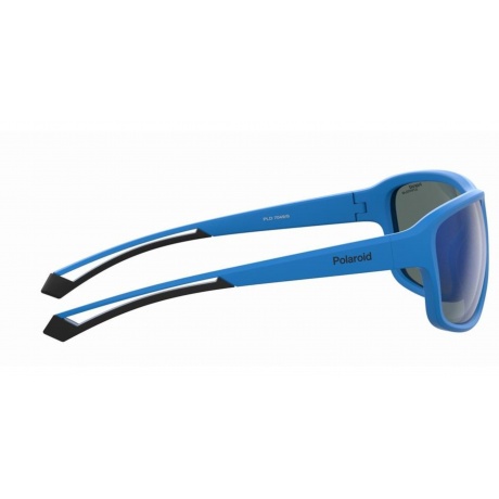 Солнцезащитные очки унисекс Polaroid PLD 7049/S MTT BLUE PLD-205728FLL62QG - фото 8