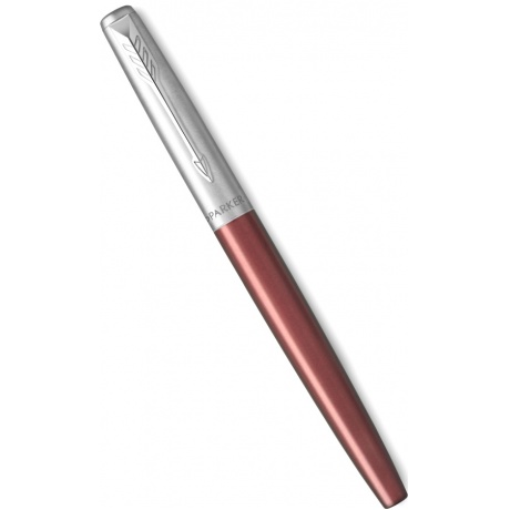 Ручка перьевая Parker Jotter Core F63 (2030949) Kensington Red CT M сталь нержавеющая подар.кор. - фото 2