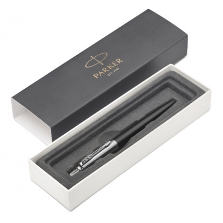 Ручка гелевая Parker Jotter Core K65 (2020649) Bond Street Black CT 0.7мм черные чернила подар.кор. - фото 3