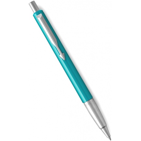 Ручка шариковая Parker Vector Standard K01 (2025751) Blue Green CT M синие чернила подар.кор. - фото 1