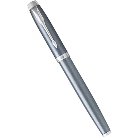 Ручка перьевая IM Core F321 (1931648) Light Blue Grey CT F перо сталь нержавеющая подар.кор. - фото 2