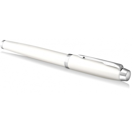 Ручка перьевая IM Core F321 (1931672) White CT F перо сталь нержавеющая подар.кор. - фото 4