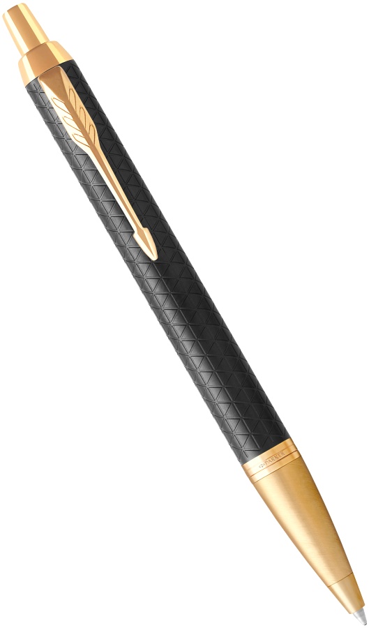 

Ручка шариковая IM Premium K323 (1931667) Black GT M синие чернила