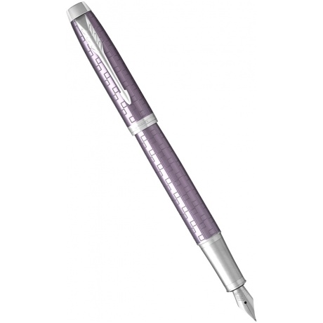 Ручка перьевая IM Premium F324 (1931636) Dark Violet CT F перо сталь нержавеющая подар.кор. - фото 1
