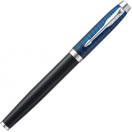 Ручка перьевая Parker IM SE F320 (2073474) Blue origin F сталь нержавеющая подар.кор. - фото 2