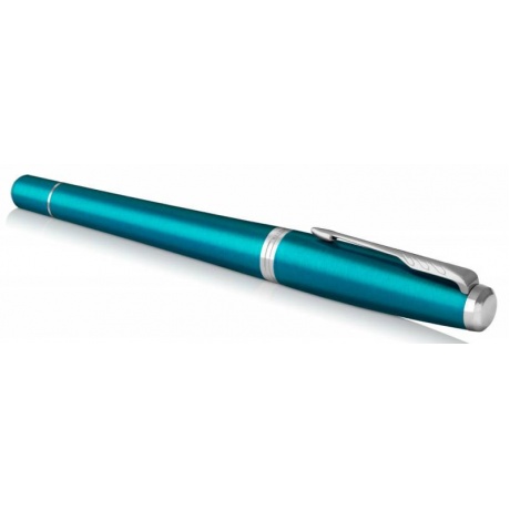 Ручка перьевая Parker Urban Core F309 (1931594) Vibrant Blue CT F перо сталь нержавеющая подар.кор. - фото 2