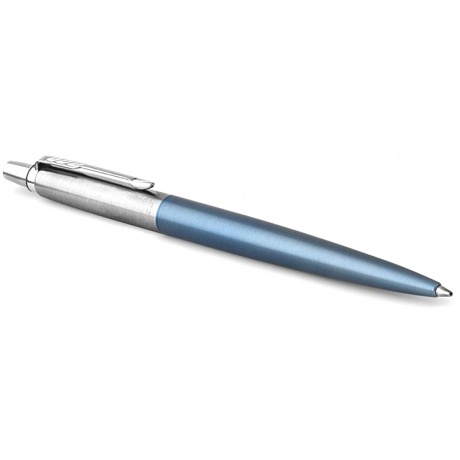 Набор Parker Jotter Core K61/К63 (2062782) Stainless Steel CT/Waterloo Blue CT ручка шариковая 2шт. - фото 5