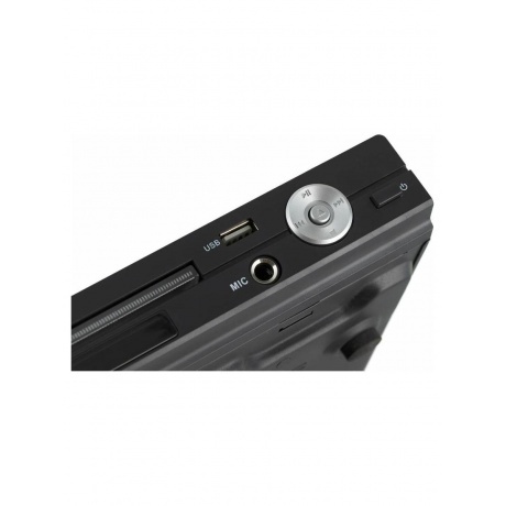 Плеер DVD Hyundai H-DVD200 черный Караоке ПДУ - фото 3