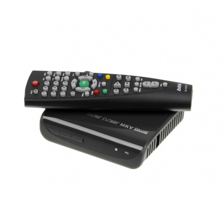 TV-тюнер DVB-T2 BBK SMP022HDT2, темно-серый - фото 2