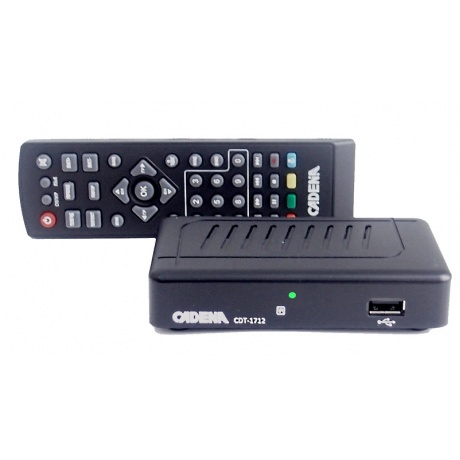 TV-тюнер DVB-T2 CADENA CDT-1712 - фото 2