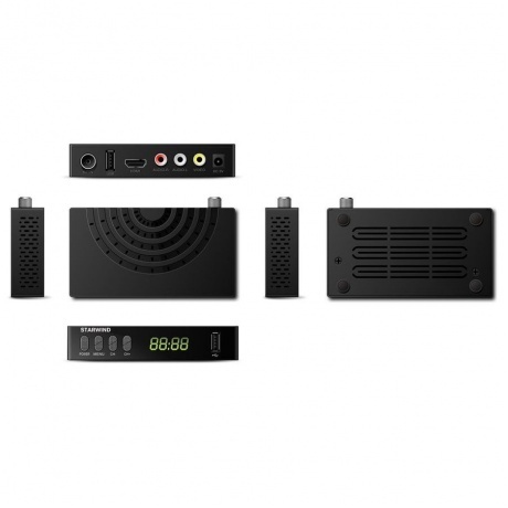 TV-тюнер DVB-T2 Starwind CT-220, черный - фото 2