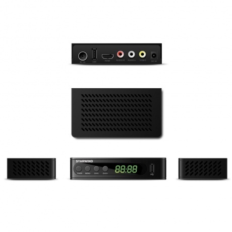 TV-тюнер DVB-T2 Starwind CT-200, черный - фото 4