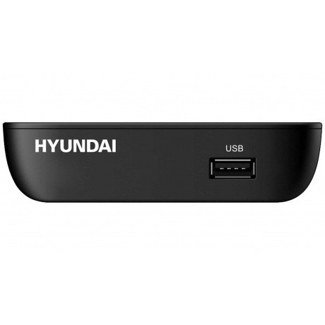 TV-тюнер DVB-T2 Hyundai H-DVB460, черный - фото 1