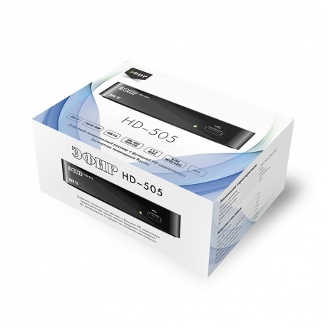 TV-тюнер DVB-T2 Сигнал Эфир HD-505, черный - фото 2