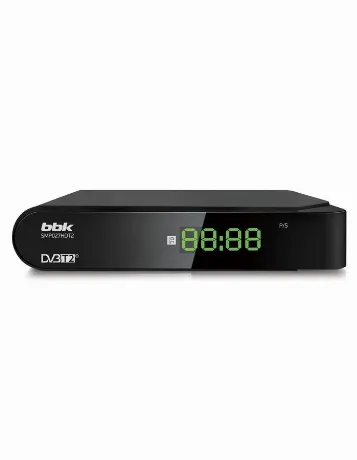 TV-тюнер DVB-T2 BBK SMP027HDT2, черный