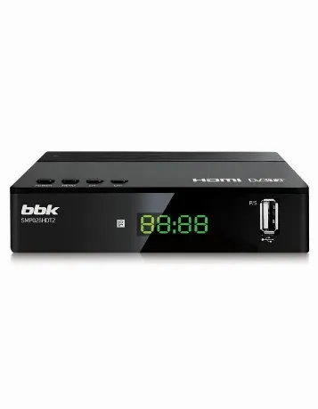 TV-тюнер DVB-T2 BBK SMP026HDT2, черный