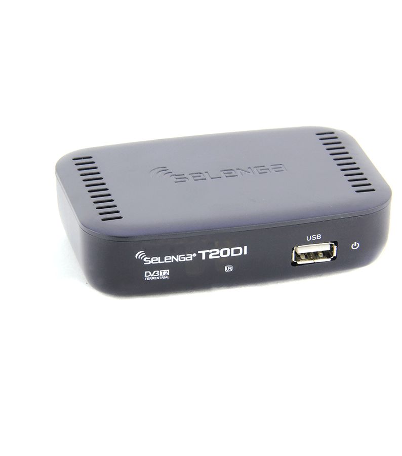 

TV-тюнер DVB-T2/C Selenga T20Di, Dolby Digital+ИК приемник внешний LF-DX8