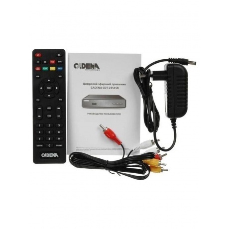 Приемник цифровой эфирный Cadena CDT-2351SB - фото 8