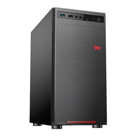 Системный блок IRU Office 312 MT PG G5400 (1159287) черный - фото 1