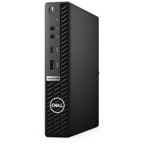 Системный блок Dell Optiplex 7080 Micro (7080-5207) черный - фото 1