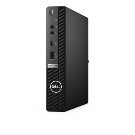 Системный блок Dell Optiplex 7080 Micro (7080-6901) черный - фото 1