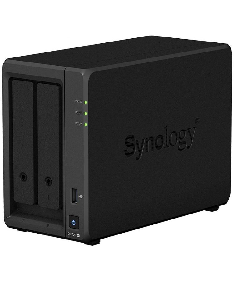 

Сетевое хранилище Synology 2BAY NO HDD DS720+