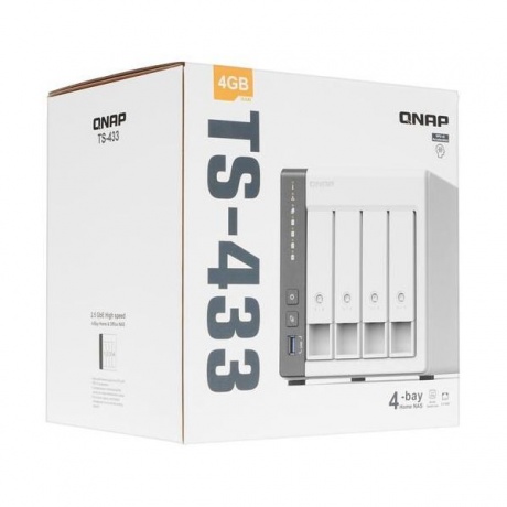 Сетевое хранилище QNAP (TS-433-4G) - фото 8