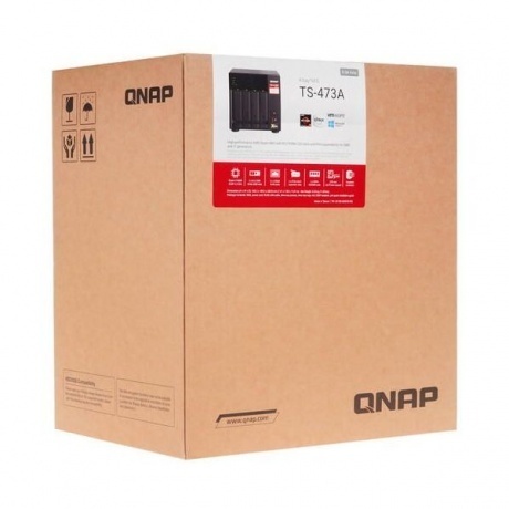 Сетевое хранилище QNAP (TS-473A-8G) - фото 8