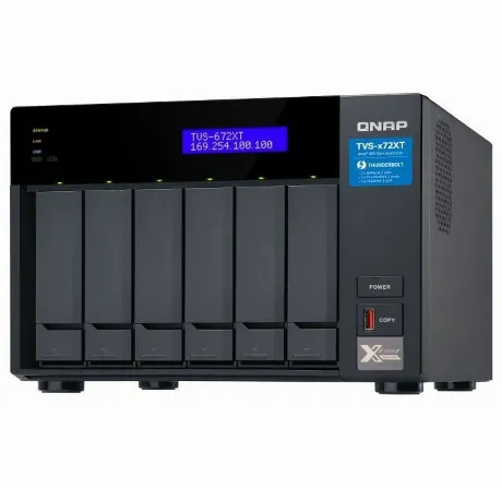 Сетевое хранилище QNAP (TVS-672XT-i3-8G)