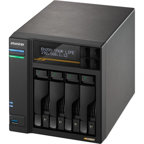 Система хранения данных ASUSTOR AS6804T (90IX01T4-BW3S00) - фото 5