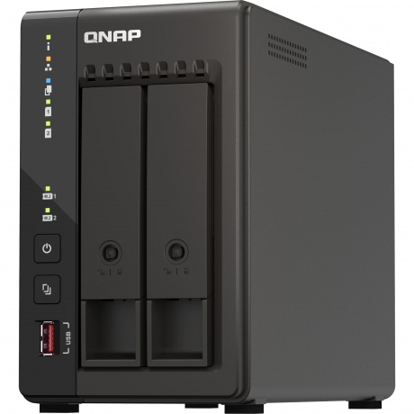 Система хранения данных QNAP TS-253E-8G-EU-QL - фото 1