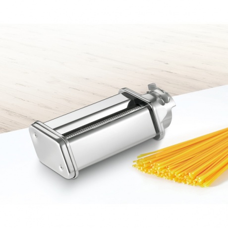 Насадка для приготовления лапши Bosch MUZ5NV3 для кухонных комбайнов серебристый - фото 2