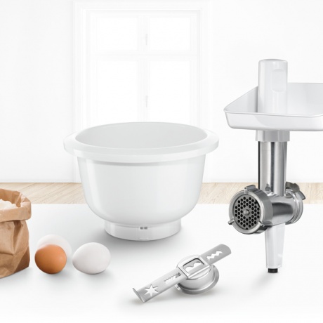 Набор насадок Bosch BakingSensation MUZ5BS1 для кухонных комбайнов белый - фото 3