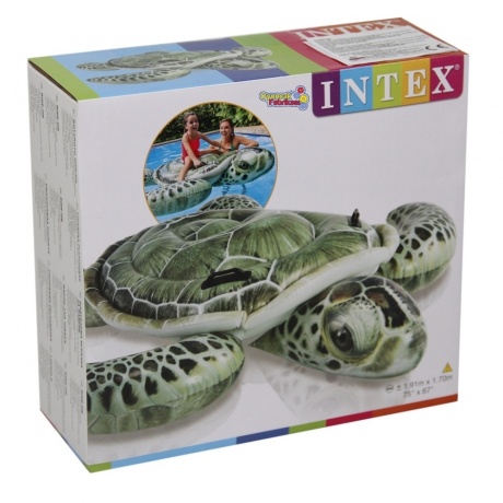 Надувной плот Intex Черепаха 191x170 см с57555 - фото 2