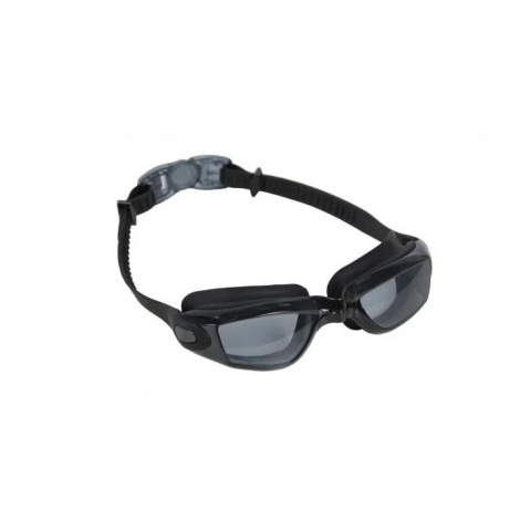 Очки для плавания, серия &quot;Комфорт+&quot;, черные, цвет линзы - прозрачный (Swimming goggles) - фото 1