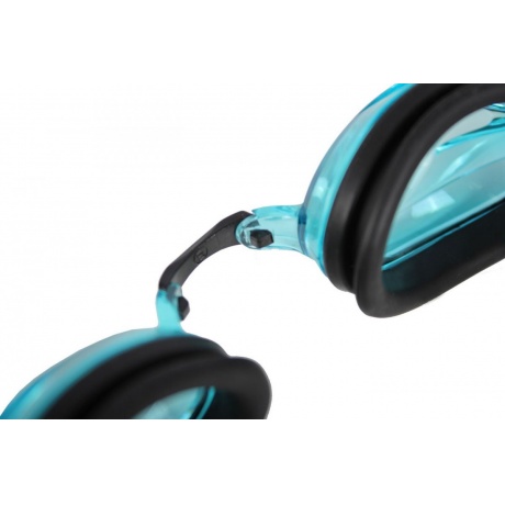 Очки для плавания, серия &quot;Спорт&quot;, черные цвет линзы - голубой (Swimming goggles) - фото 5