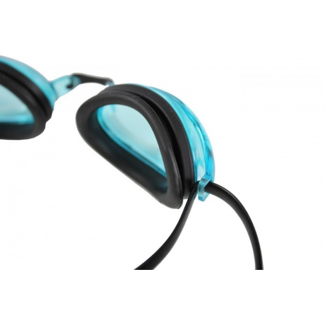 Очки для плавания, серия &quot;Спорт&quot;, черные цвет линзы - голубой (Swimming goggles) - фото 6