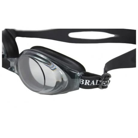 Очки для плавания, серия &quot;Регуляр&quot;, черные, цвет линзы - серый (Swimming goggles) - фото 7