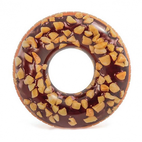 Надувной круг Intex Пончик Шоколад 56262 - фото 2