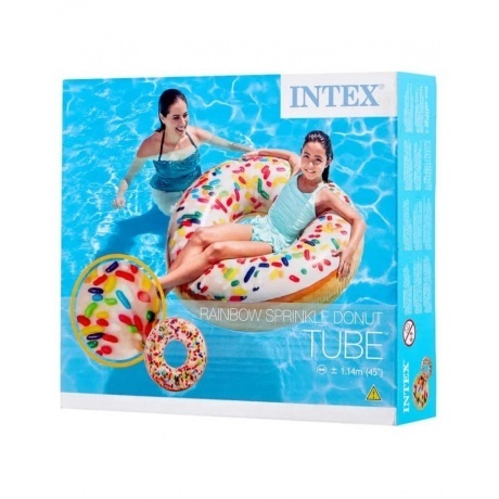 Камера надувная INTEX Пончик глазированный, 56263, 114 - фото 4