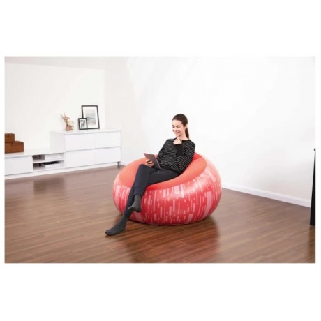 Надувное кресло BestWay Inflate-A-Chair 75052 - фото 9