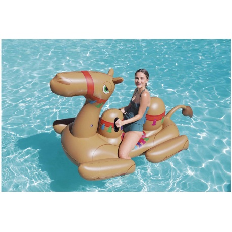Надувной верблюд для катания в бассейне 221*132 см  Bestway 41125 - фото 4